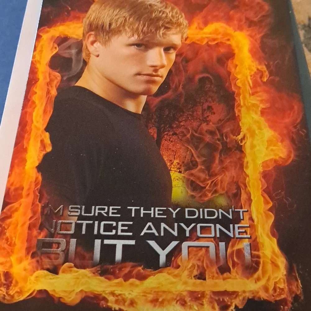 Hunger Games blank greeting card set with envelopes